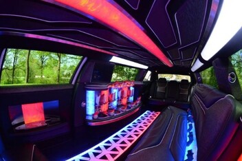 Hemet Limousine Inside