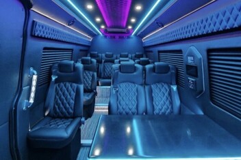 Hemet Sprinter Bus Interior