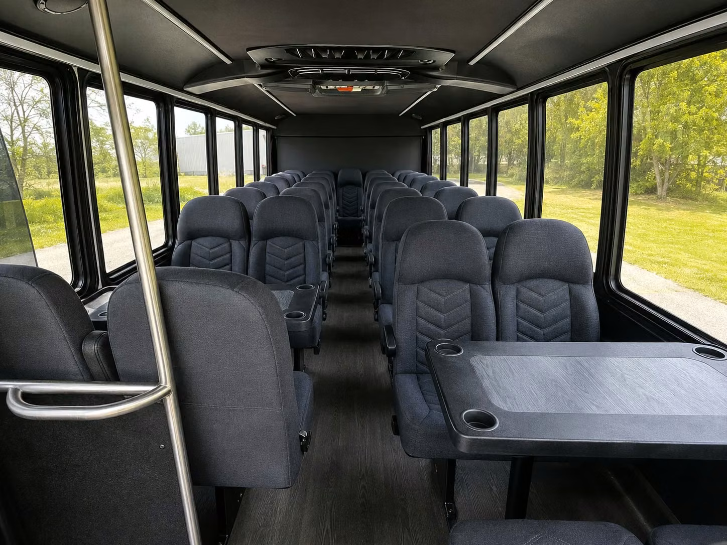18 passenger minibus inside