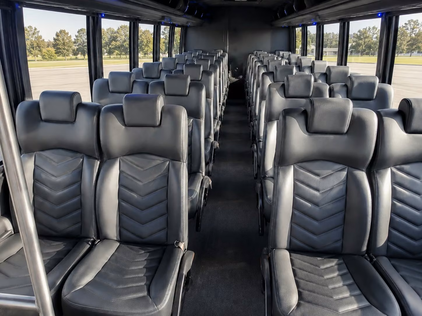 20 passenger minibus inside