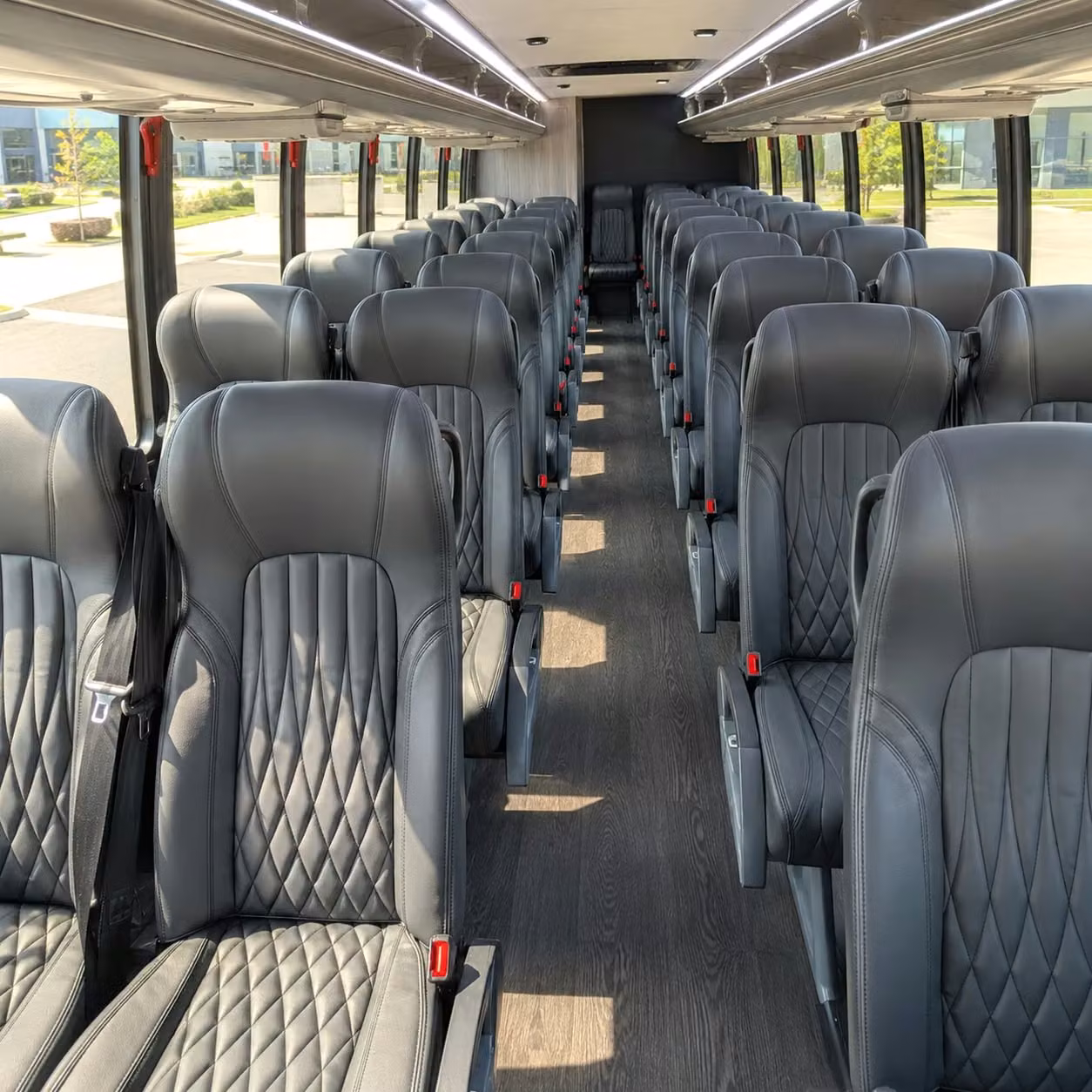 30 passenger minibus interior