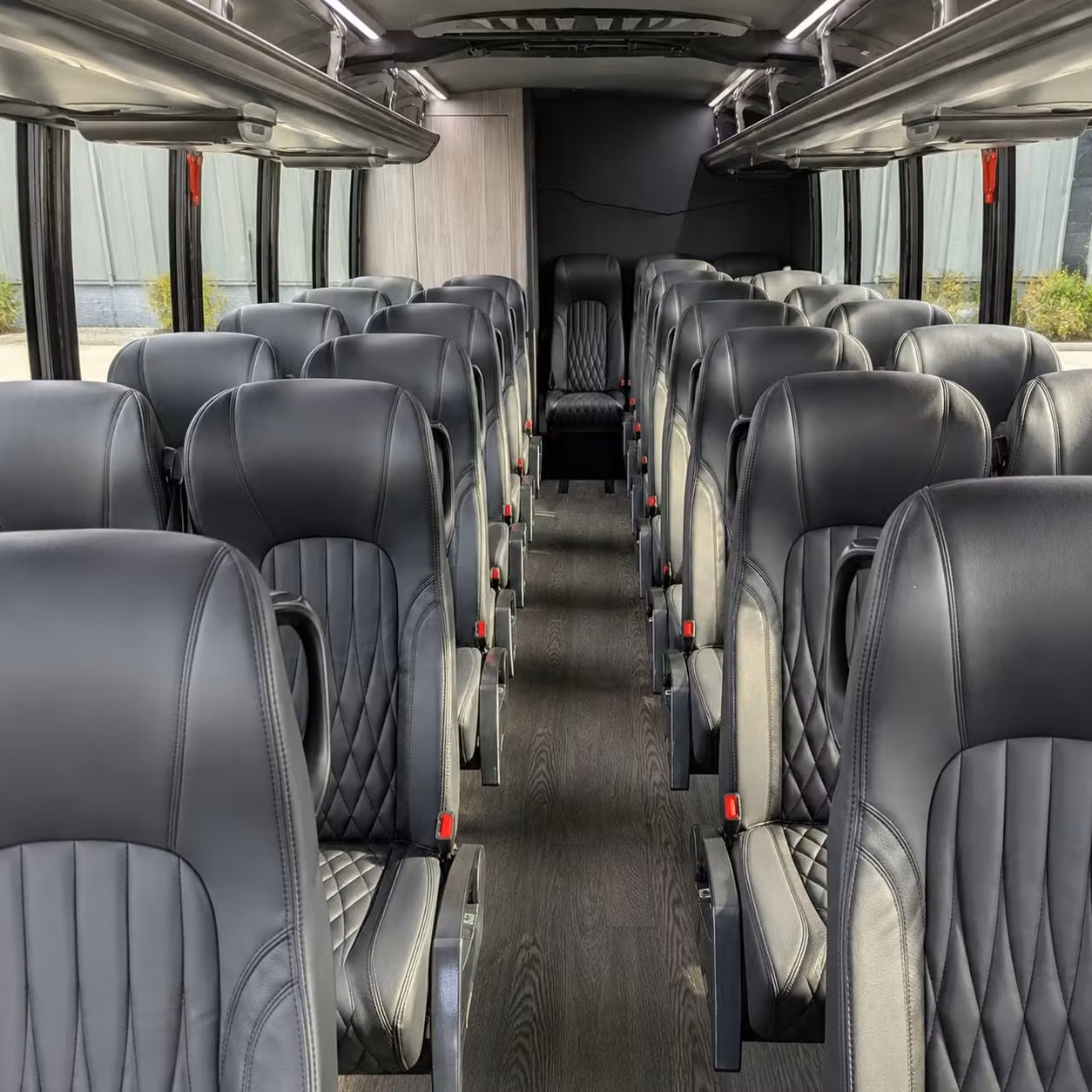 35 passenger minibus inside