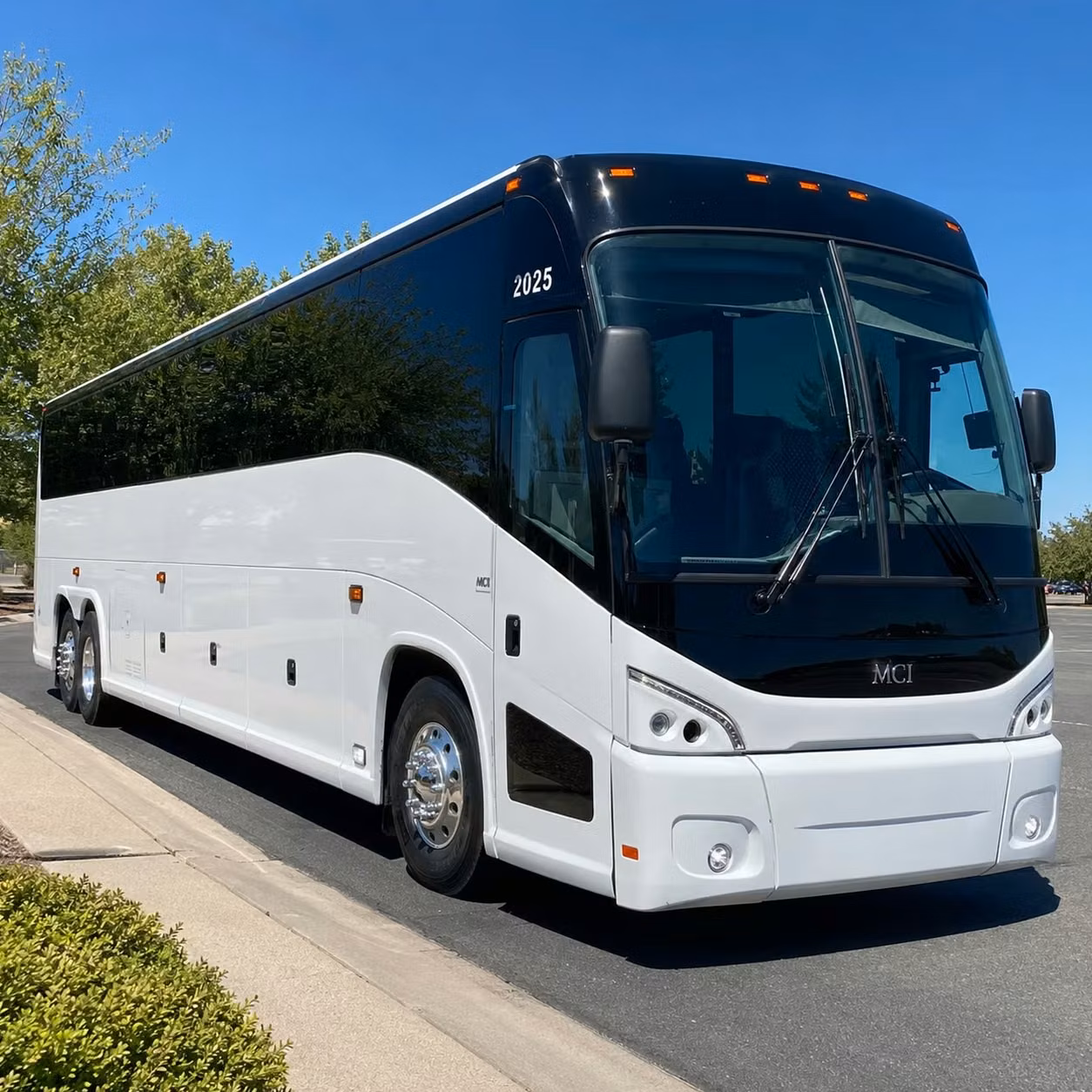 get a charter bus for church retreats departing from hemet