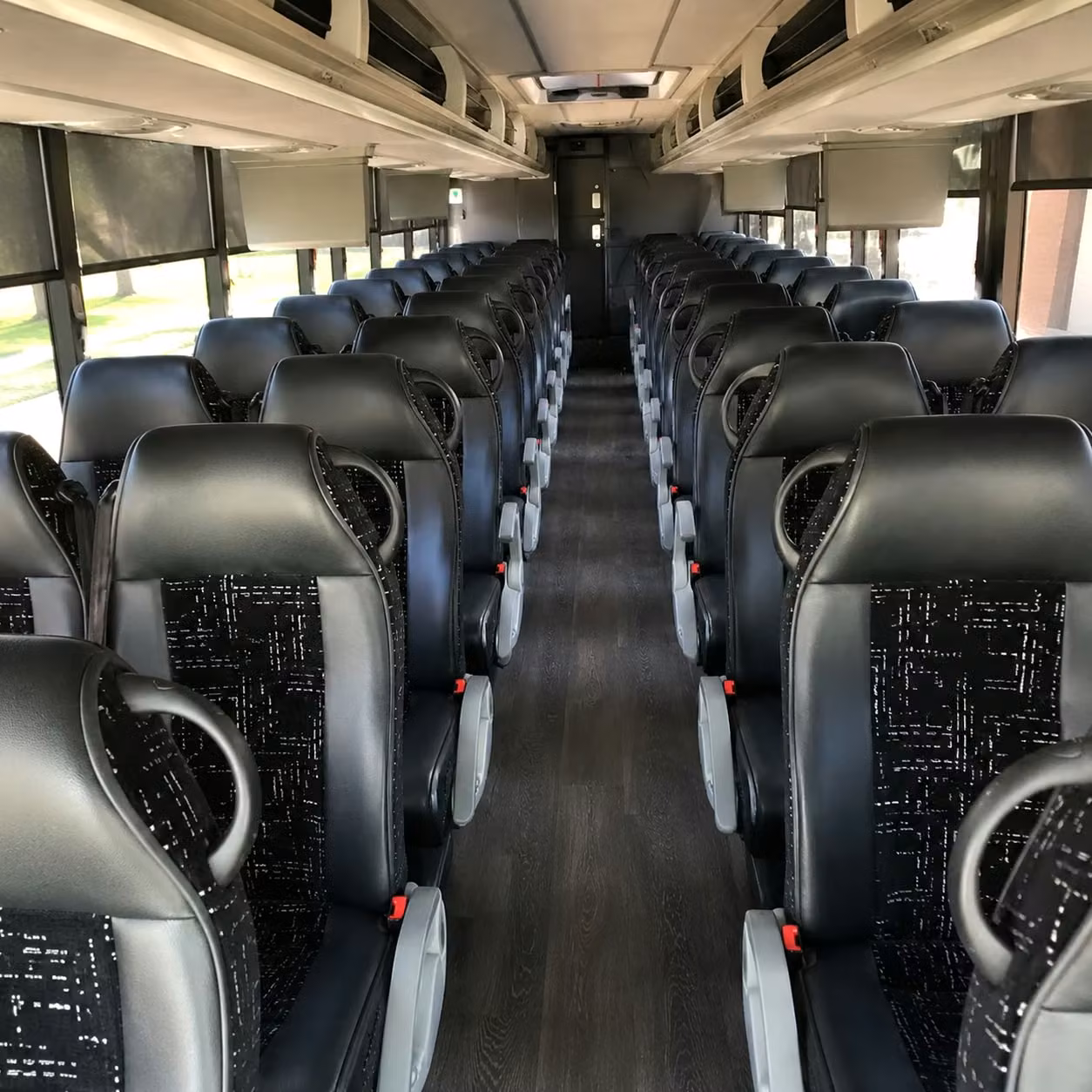 hemet charter bus interior