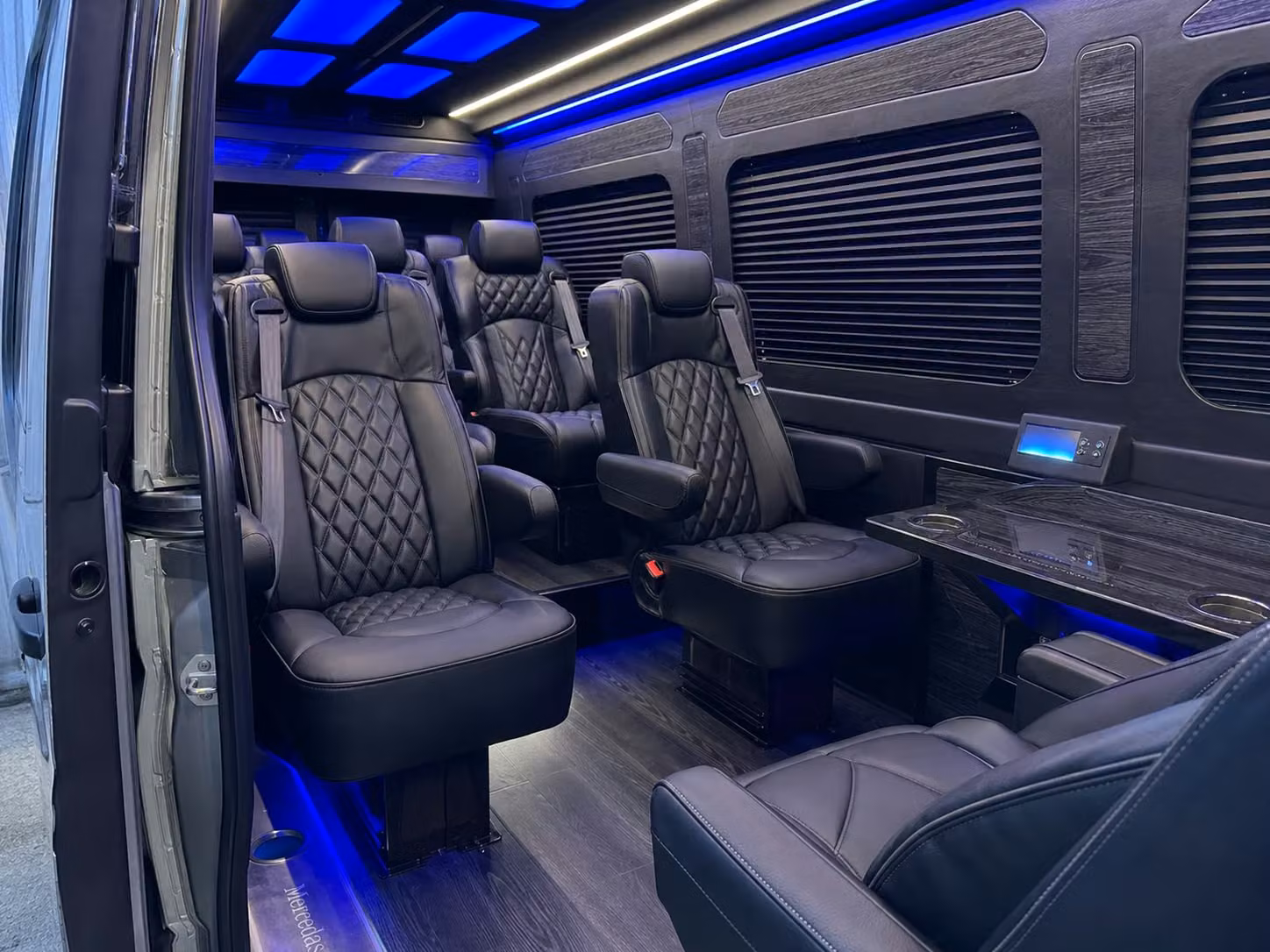 sprinter van transportation for groups and events across hemet
